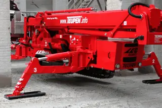 Obrázok stroja na prenájom typu KTB-400 | Teupen LEO40GTX