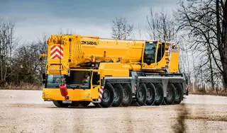 Obrázok stroja na prenájom typu mobilný žeriav 450 ton | Liebherr LTM 1450 8.1