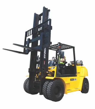 Obrázok stroja na prenájom typu 7 ton Plynu | Hyundai 70 L-7A 5060 mm